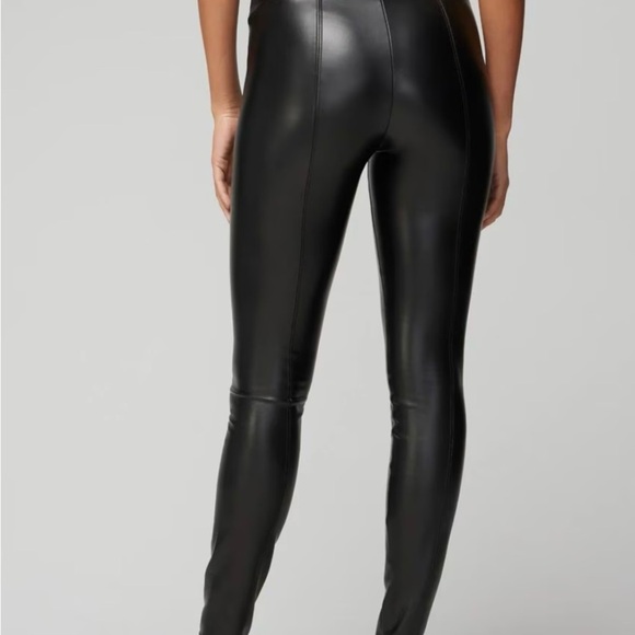 White House Black Market Runaway Leggings, Size 6, Black Faux Leather, S… - Picture 7 of 10